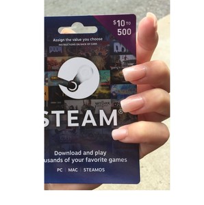 บัตรเติมเงิน Steam มูลค่า 50 USD/50 US สำหรับทุกภูมิภาค/บัตร Steam แบบพิมพ์สองด้าน/บัตรพิมพ์/บัตรทางกายภาพ - Product Image 2