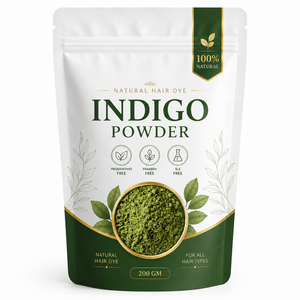 Premium Indigo Powder 100% Pure & Natural Indigo Leaf Powder for Hair Coloring Powder Natural Indigo for Hair Dye & Hair Care - Product Image 1