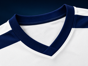 Maillot de football pour enfants personnalisé SM blanc à manches courtes 100% polyester respirant à séchage rapide avec logo d'équipe - Product Image 3