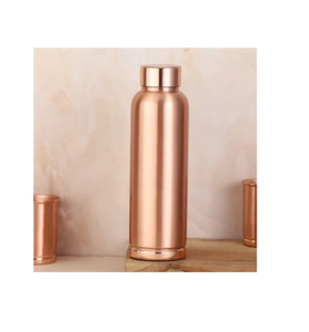 Bouteille d'eau en cuivre pour la cuisine, la table et les voyages – Qualité supérieure, personnalisable - Product Image 3