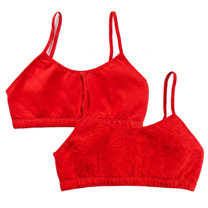 Sujetador Deportivo para Mujer, con Tirantes en el Cuello, Soporte Ligero, Transpirable, para Yoga, Color Gris Sólido - Product Image 6