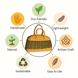 Modern Functional Women Travel <b>Bag</b> Spacious Organized Storage Open Closure <b>Summer</b> Use Indian Supplier Stylish Carry <b>Bag</b> - Product Image 3