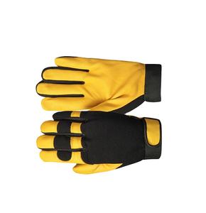 Gants de mécanicien en cuir personnalisés Texture lisse Durable XS S XL Tailles Gants de sécurité mécaniques - Product Image 4