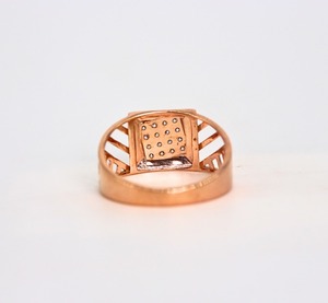 Anillo de Oro Amarillo Sólido de 14K con Diamante Cultivado en Laboratorio de 1 Quilate, Corte Redondo, Brillante y Pulido, Anillo de Boda para Mujer, Color D a G, Claridad IF SI2 - Product Image 6