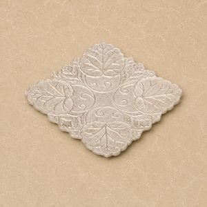 Bandeja Rectangular de Acero Inoxidable de Lujo con Acabado Texturizado, Elegante Plato de Presentación para Decoración de Comedor - Product Image 4