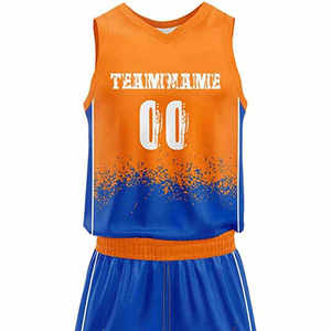 Tissu en polyester confortable, design tendance, vêtements de sport légers, uniforme de basket-ball - Product Image 3