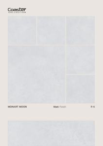 Baldosa de porcelana mate con grabado moderno de 60x60 cm, diseñada para equilibrar el relieve superficial, el tono natural y el ritmo arquitectónico del suelo. - Product Image 4