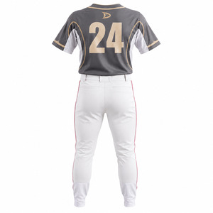 OEM Custom Sublimated Men's Performance Softball Uniform 2-Ply Reinforced Knee Jersey Pants Pro Slide Protection Kit - Product Image 3
