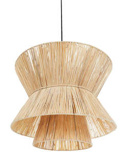 Cheap Wholesale Elegant Rattan Lampshade Handmade Natural Handwoven <b>Pendant</b> <b>Lighting</b> For Home Decor Eco-friendly from Vietnam - Product Image 5