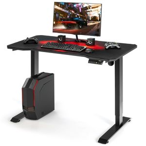Electric Standing Gaming <b>Table</b> with Height <b>Adjustable</b> Splice Board - Product Image 3