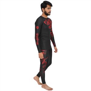 Ensemble de vêtements de sport de compression formels pour hommes - Écologique, respirant, anti-plis, pour la gym et le MMA, séchage rapide, personnalisable - Product Image 3