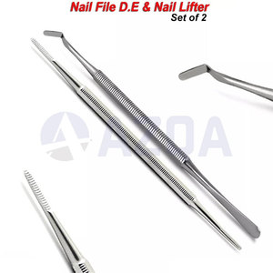 Ensemble d'instruments chirurgicaux avancés en acier inoxydable pour l'extraction des ongles, 11 pièces, pour les soins de podologie professionnels - Product Image 4
