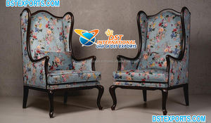 Chaises de luxe sculptées à la main pour chambre à coucher Chaise en bois faite à la main design pour la maison Chaise longue de style moderne pour le salon - Product Image 4