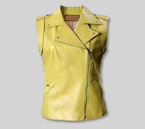 Chaqueta de Cuero para Mujer, Nueva Moda, Resistente al Viento, Chaqueta de Cuero para Hombre y Mujer, Estilos Personalizados, Chaqueta de Cuero Charlotte Burnt Multiple 2006 - Product Image 1