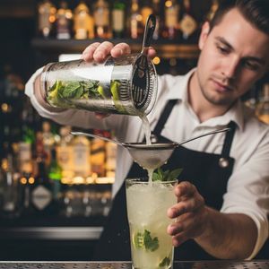Coladores de Cócteles de Acero Inoxidable de 2 Puntas con Logotipo Personalizado, Utensilios de Bar Profesionales para Preparación de Bebidas - Product Image 5