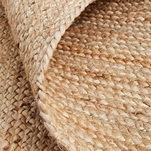 Natural Jute Stair Runner Rug Hallway Handmade Carpet Woven Anti Slip Floor Runner Farmhouse Rustic Home Decor Style - Product Image 5