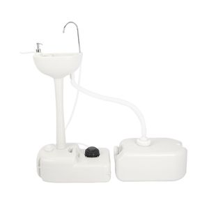Lavabo Portatile da Esterno con Serbatoio di Recupero da 24L, Prodotto per Bagno Rimovibile - Codice 17634047CHH 7701 562 - Product Image 1