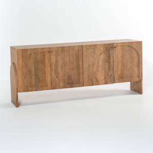 Aparador de Madera de 4 Puertas Vandana Falcon Terra con Amplio y Elegante Almacenamiento para Interiores Modernos - Product Image 6