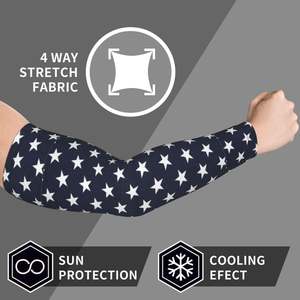 Splendid Apparel Mangas Protectoras Unisex de Seda Fría con Estampado por Sublimación UPF50+ Estilo Camuflaje Sólido y Tatuaje, con Protección contra Punciones de Agujas - Product Image 6