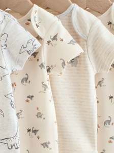 Combinaison bébé Annamar Clothing personnalisée en bambou 95% et élasthanne 5%, douce, extensible, respirante, écologique, à manches courtes - Product Image 4