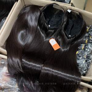 Grosor final Super doble dibujado peluca hueso recto paquetes trama Real vietnamita extensiones de cabello humano lista de precios baratos - Product Image 4