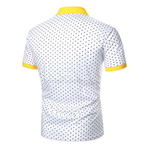 Premium Quality Casual <b>Men's</b> Solid Knitted for Shirts Breathable Fabric <b>Short</b> Sleeve Classic Collar Design for Modern Comfort - Product Image 2