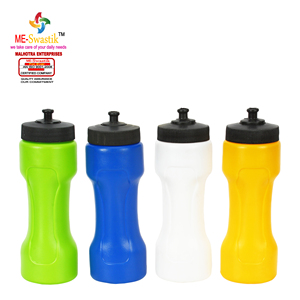 Bouteille d'eau réutilisable de 500 ml avec couvercle anti-fuite sécurisé pour la salle de sport, la remise en forme, les voyages, l'école et l'hydratation quotidienne - Product Image 4