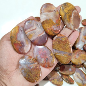 Natural Seam Agate Loose Gemstone Cabochon Wholesale Cut Gemstone for Fine Jewelry Making & Crafts - Product Image 4