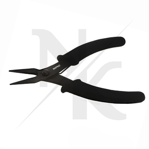 Jewelry <b>Bench</b> Tools Stainless Steel Chain Nose Plier 130mm <b>Plastic</b> Spring Handles Crafting Circlip Cutting Crimping Fishing Tool - Product Image 3