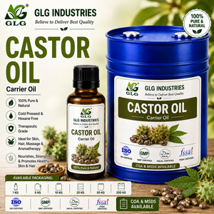Huile de ricin pour cosmétiques, soins personnels, soins capillaires, soins de la peau, massages, savons et applications de formulation commerciale - Product Image 3