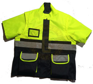 Chaqueta de Seguridad Reflectante de Alta Visibilidad para Trabajo, con Múltiples Bolsillos, Chaleco Táctico Paramédico - Product Image 6