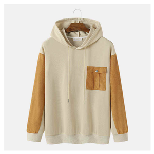 Sudadera con capucha personalizada para hombre, moderna y cómoda, para atuendos casuales, al por mayor - Product Image 1