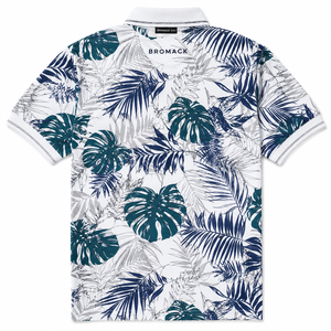 Chemise blanche unie à manches courtes pour homme Bromack, décontractée, respirante, en mélange polyester/coton, séchage rapide, tissu tricoté, vente en gros - Product Image 2