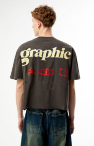 เสื้อยืดคอกลมแขนสั้นทรงปกติสำหรับผู้ชาย ผ้าฝ้าย 100% พิมพ์ลายกราฟิก ออกแบบโลโก้เองได้ สไตล์ฮิปฮอป ระบายอากาศได้ดี ใส่สบาย - Product Image 6