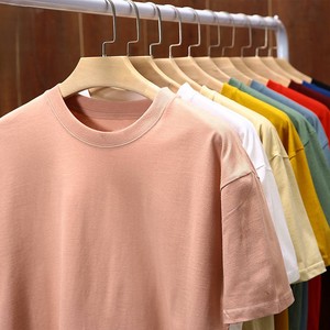 Camiseta de Hombre de Algodón Suave, Cuello Redondo, Manga Corta, Corte Regular, Informal, Esencial para el Día a Día, Cómoda, Básica, a la Moda - Product Image 5