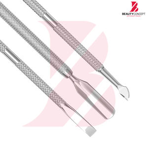 Empujador de Cutículas, Removedor de Esmalte de Uñas en Gel, Acero Inoxidable Profesional, Juego de 3 Piezas, Raspador de Cutículas para Uñas de Manos y Pies - Product Image 2