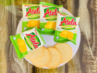 Galletas Crujientes de Patata Fresca de Jardín, Dulces y Saladas, 228G, Bajas en Grasa, Snack Nutritivo, Vietnam