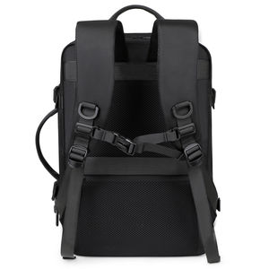 Sac à dos léger en PU personnalisé pour hommes, nouveau style, sac décontracté pour ordinateur portable, idéal pour les courts séjours professionnels, les lycéens et les étudiants universitaires - Product Image 4