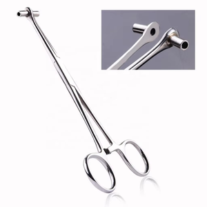 Pinza para Septum JIESIBO de 6 Pulgadas, Acero Inoxidable, con Ranuras y Extremos Abiertos, Herramienta Quirúrgica Profesional para Perforaciones Corporales, con Certificación CE e ISO - Product Image 4