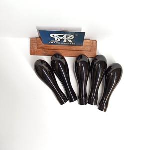 ด้ามจับเครื่องมือทำมือจากเขาควายขัดเงา รูปทรงโค้ง สีดำ ทนทาน เหมาะสำหรับเครื่องมืออุตสาหกรรมและเครื่องมือช่างทั่วไป เป็นมิตรต่อสิ่งแวดล้อม - Product Image 5