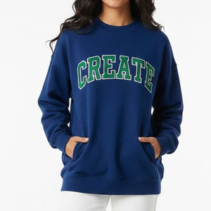 Women Oversized Mock Neck Long Front Sweatshirt Winter Loose Fit Casual Top Mock Neck New Fashion Street Style Comfortable Wear - Product Image 1