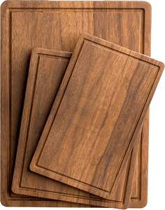 Tabla de Cortar de Madera Ecológica para una Cocina Sostenible con Textura de Madera Natural y Segura para el Contacto con Alimentos - Product Image 1