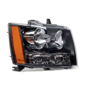 2007-2014 Chevy Avalanche Tahoe Suburban Headlamps Amber Corner Black LED Lights Fit for All Models - Product Image 5