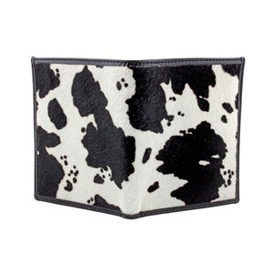 Portefeuille Homme Luxe Vintage en Cuir de Vachette Chevelé Anti-Vol avec Doublure en Polyester et Fermeture à Rabat Motif Imprimé Animal – Meilleure Vente - Product Image 3