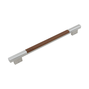 Poignée de meuble moderne en bois et aluminium pour armoire, tiroir, commode, penderie – Installation facile, quincaillerie intérieure durable - Product Image 3