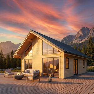 Villa Prefabricada de Lujo, <span class=keywords><strong>Casa</strong></span> Modular de Acero y Madera Personalizable, <span class=keywords><strong>Casa</strong></span> Pequeña de Ensamblaje Rápido para Hoteles, Resorts y Alquileres Vacacionales - Product Image 3