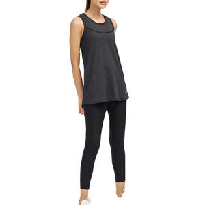 OEM High Quality Women's Sport Tight <b>Running</b> Gym <b>Singlet</b> Tank Tops Crew Neck Quick Dry Breathable Spandex/Cotton Fitness Yoga - Product Image 2