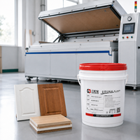 Colle à bois pour panneaux de meubles MDF HOMAG SCM, adhésif à membrane sous vide à base d'eau pour portes et armoires en PVC
