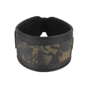 Cinturón de soporte de cintura ajustable de camuflaje para entrenamiento de fuerza y levantamiento de pesas, cierre de gancho y bucle transpirable unisex - Product Image 3