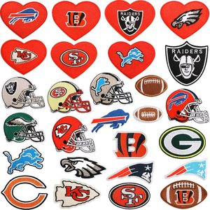 Custom Embroidered Chenille Letter Patches <b>Sequins</b> Iron On Alphabet Patches for <b>Jackets</b> Hats and Apparel - Product Image 6